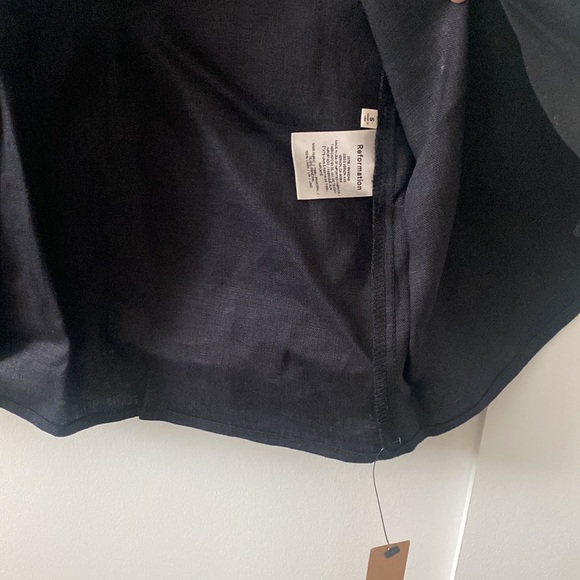 REFORMATION Grover Linen Dress - Picture 7 of 8